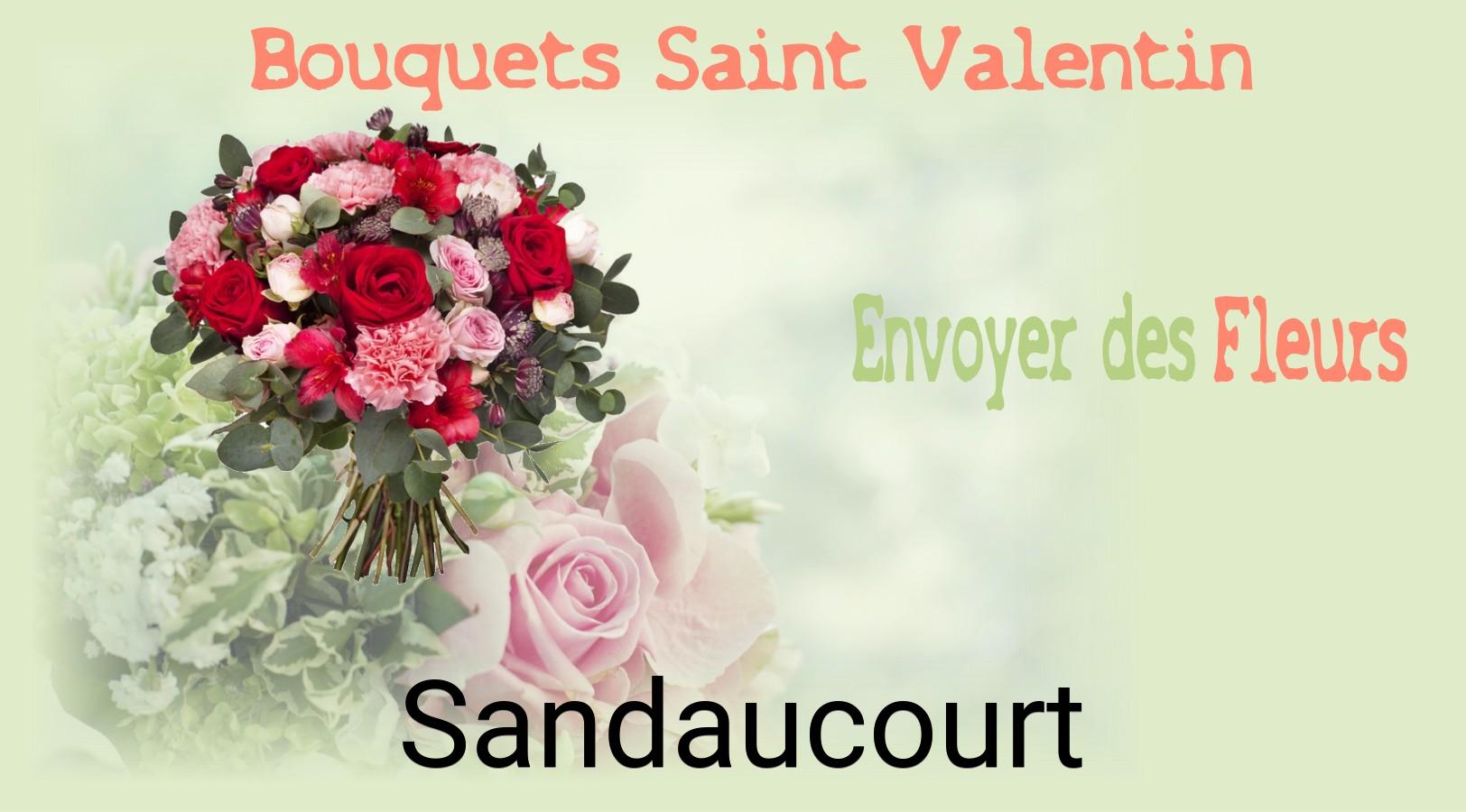 Roses de Saint-Valentin livrées à Sandaucourt